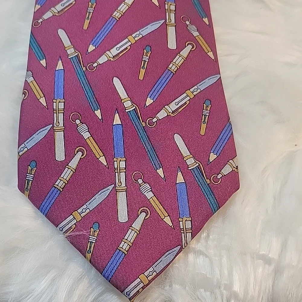 Vintage Gucci‎ Burgundy Novelty Tie